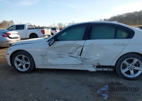 2015 BMW 320I из США, поврежденный, VIN WBA3B1C51FP831623